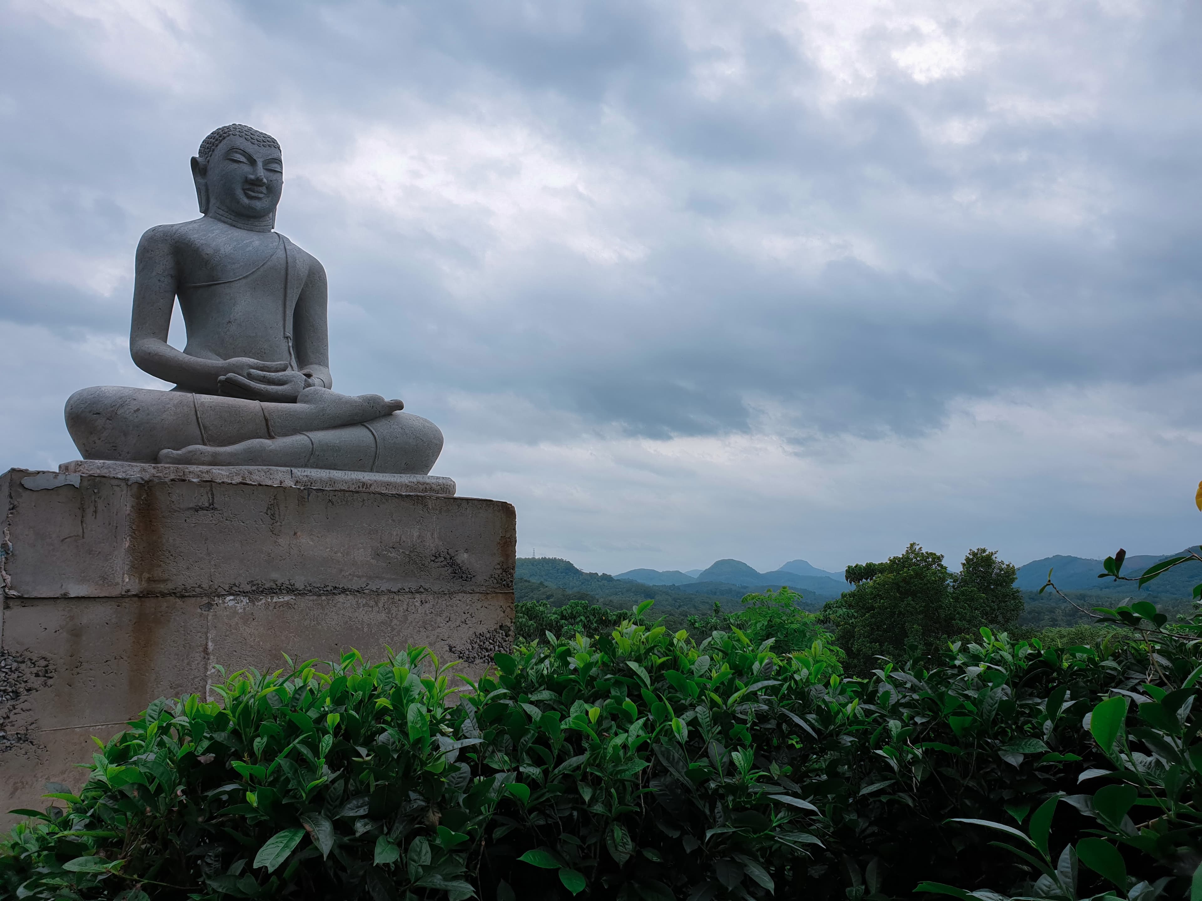Panoramic mountain views at Bogala Village Eco Resort